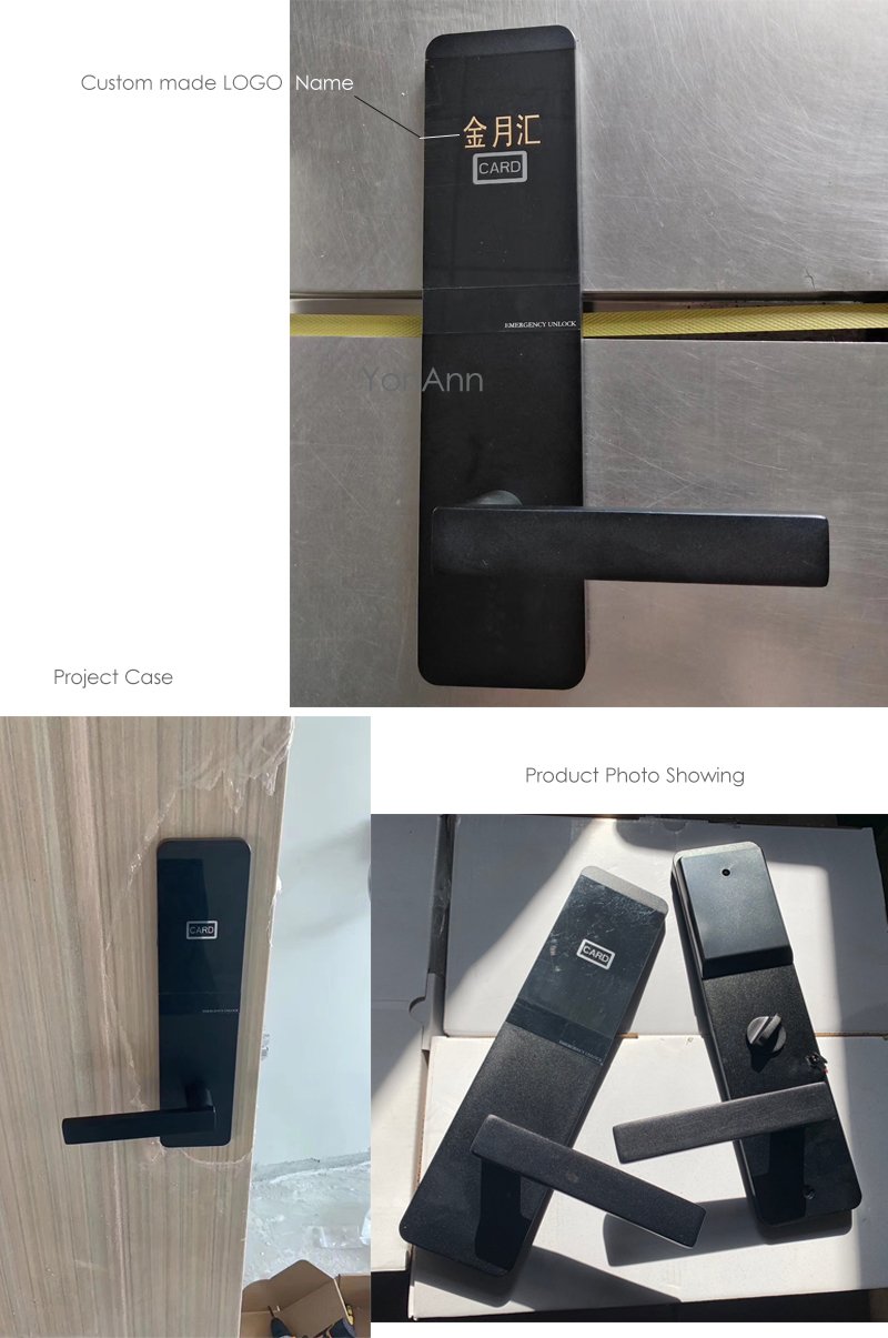 Light Luxury Fashion RFID Hotel Door Lock System Suppliers and Manufacturer From China X3 Custom Made Logo