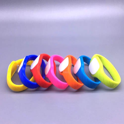 Waterproof Silicone RFID Wristband Cabinet Lock Key RFID Wristband Bracelet All