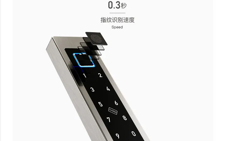 High Speed Finger Sensor Fingerprint Lock