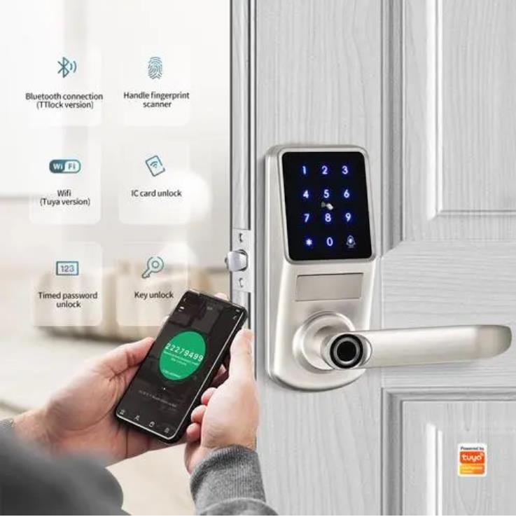 Tuya wifi smart door locks