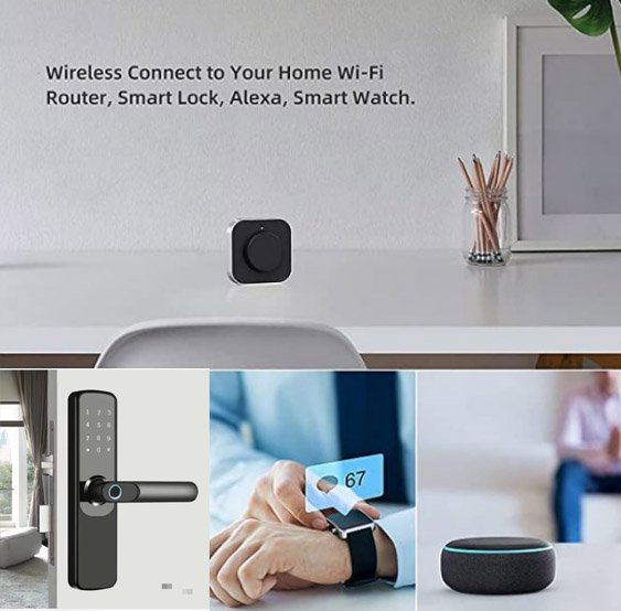 Wifi smart lock connect with home wifi rounter etc