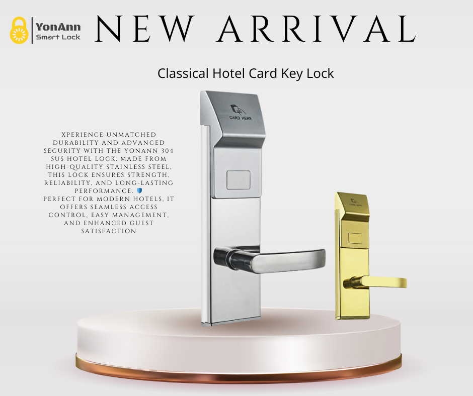 Classical Hotel Card Key Lock