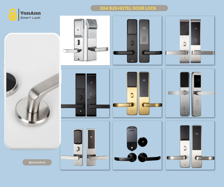 YonAnn 304 SUS Hotel Lock