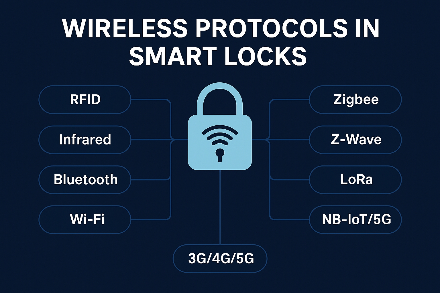 Smart Locks Wireless Communication Protocols photo 