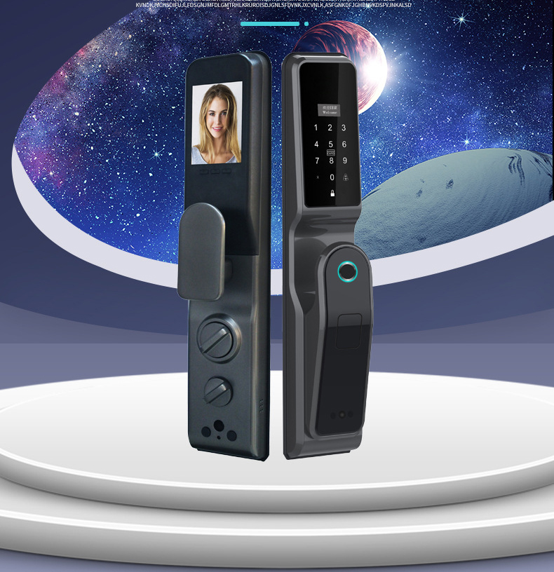 ZH10 wooden door smart lock 