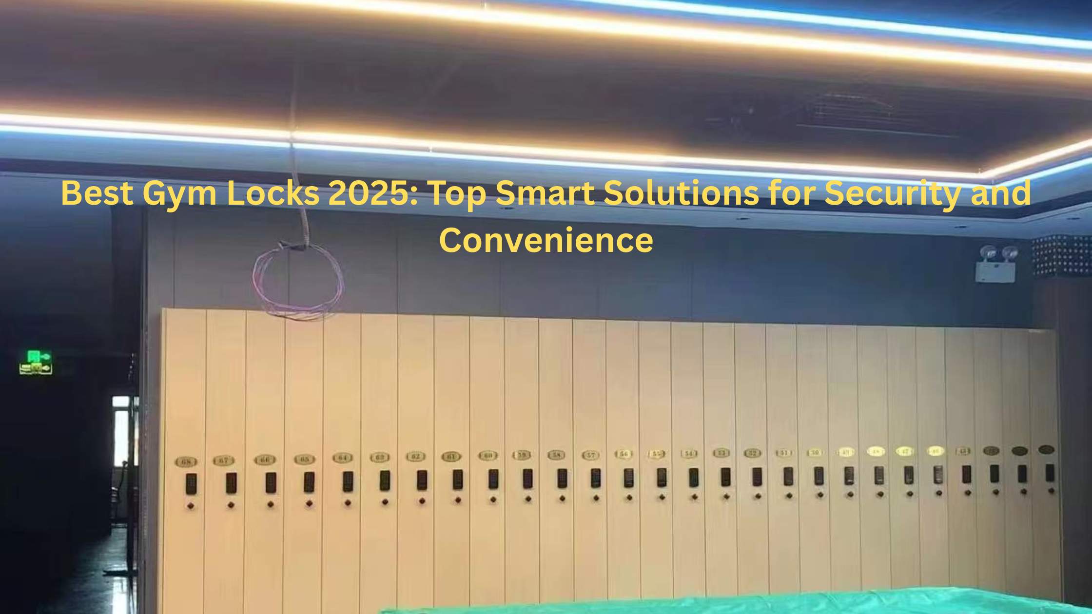 Best Gym Locks 2025: Top Smart Solutions for Security and Convenience