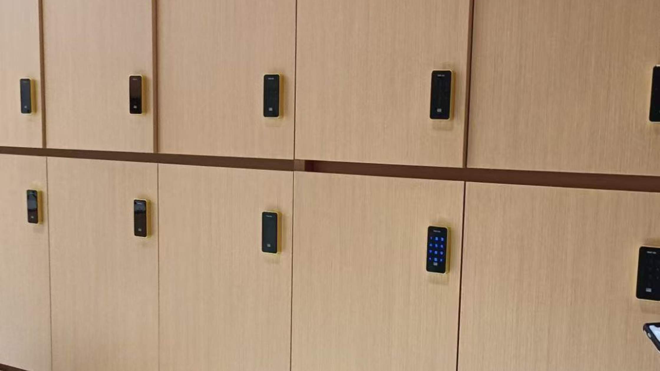 Wooden door cabinet lock