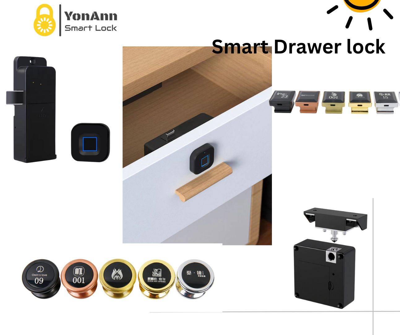 YonAnn smart cabinet lock