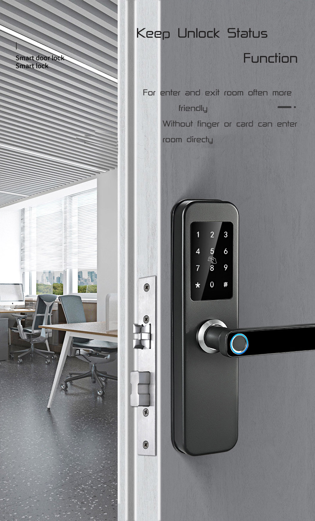 Bloqueo de huellas dactilares Bluetooth