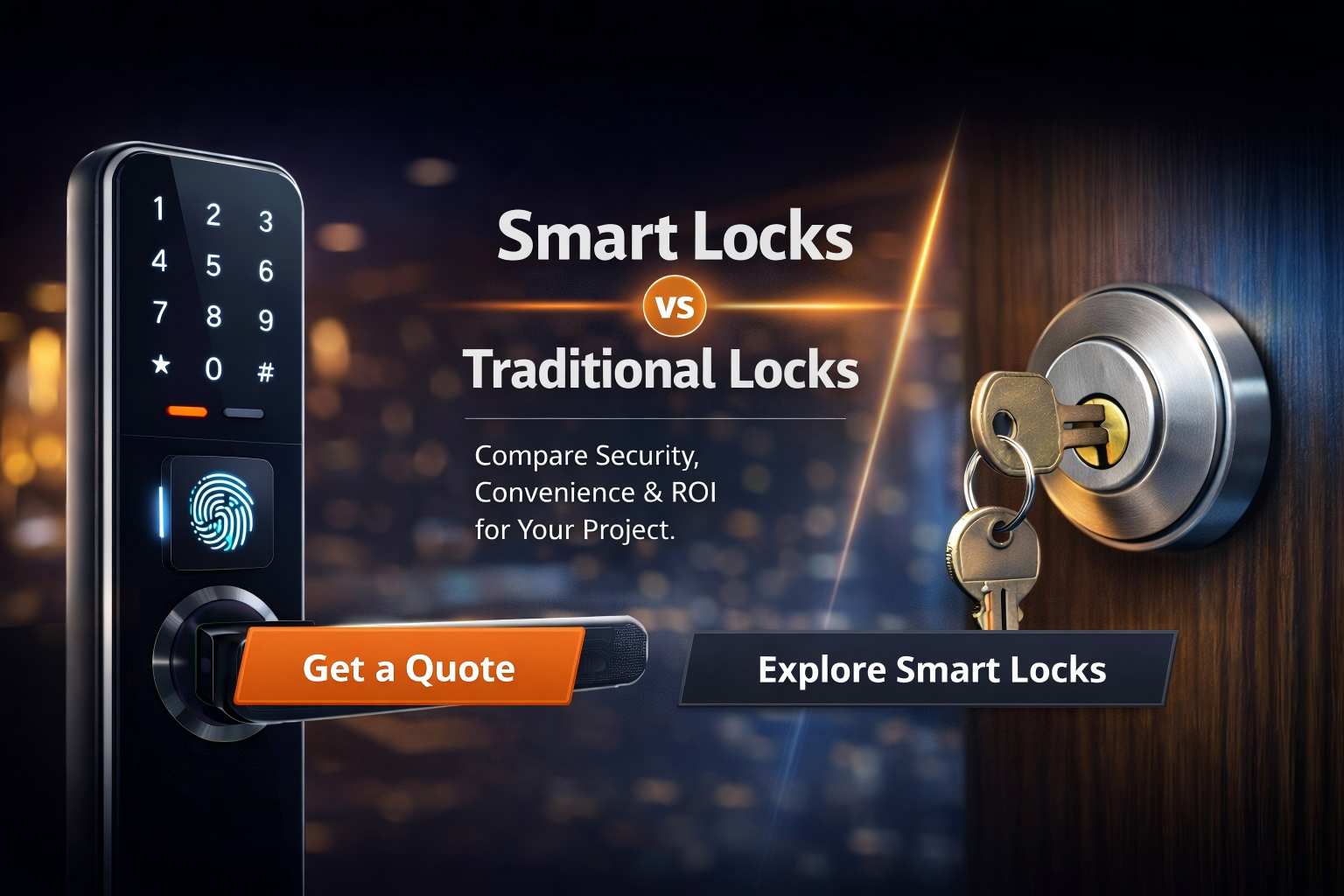 Smart locks vs traditional locks comparison