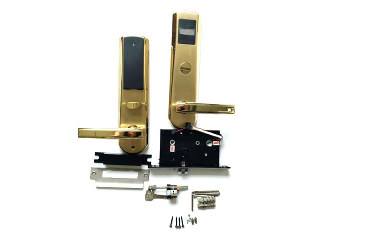 304 Stainless Steel Hotel Door Lock System Suppliers B009G Complete Set