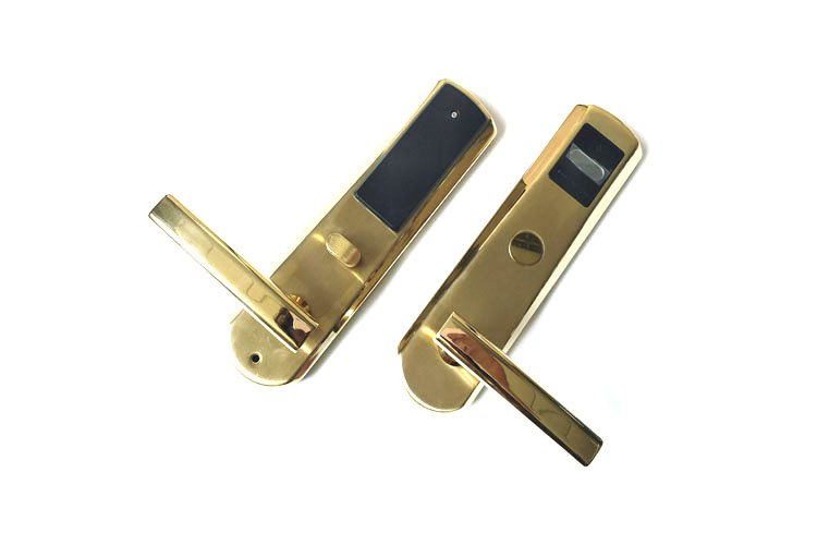 304 Stainless Steel Hotel Door Lock System Suppliers B009G Front and Back Panel