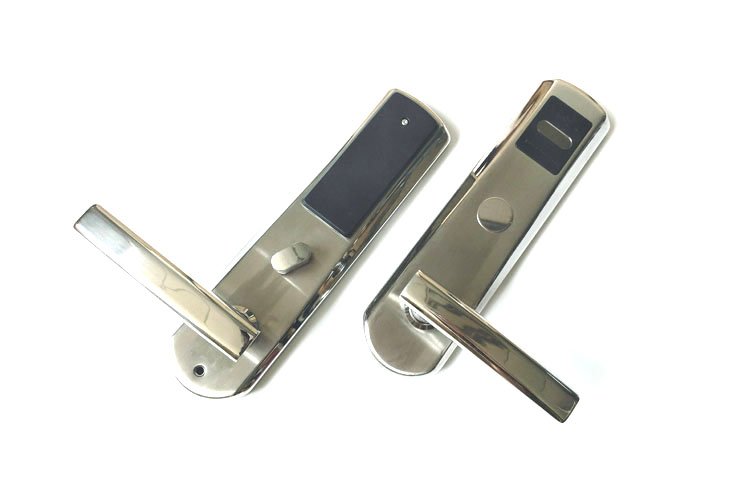 304 Stainless Steel Hotel Door Lock System Suppliers B009S Front and Back Panel