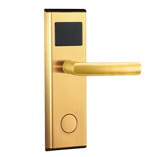 Gold Color Classical Hot Sale Stainless Steel Hotel Lock System B003S-L