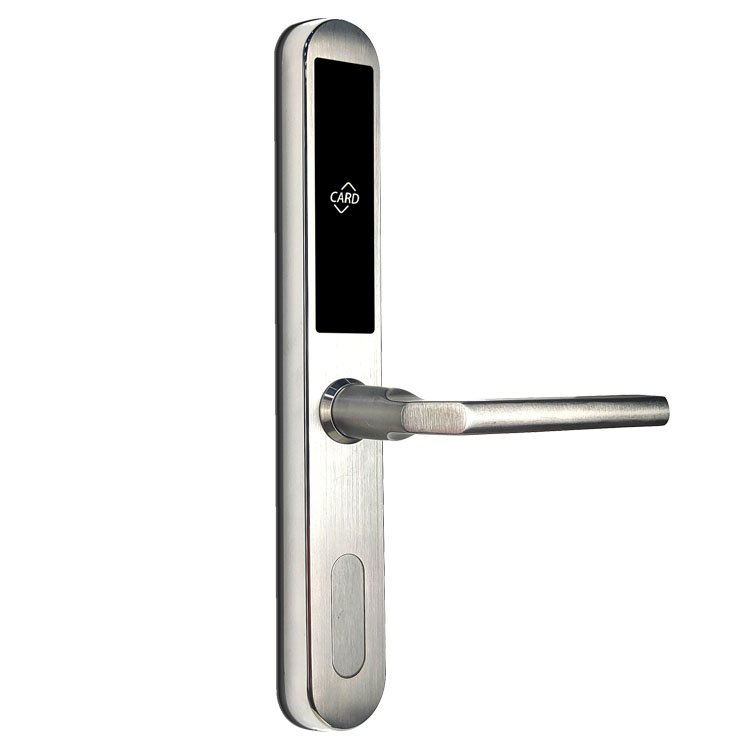 304 Stainless Steel Narrow Door Hotel Card Lock System B026S