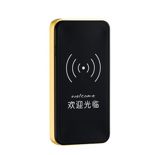 Digital Lock For Drawers Digital Lock For Drawer With Electronic Key RFID M1 13.56Mhz Bracelet OEM Laser LOGO Gold Color