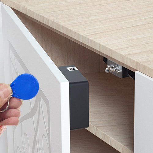 Smart Hidden RFID Cabinetr Lock Invisible Electronic Card Locker Office Keyless File Cabinet Lock Read Key