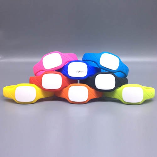 Waterproof Silicone RFID Wristband Cabinet Lock Key RFID Wristband Bracelet All Color