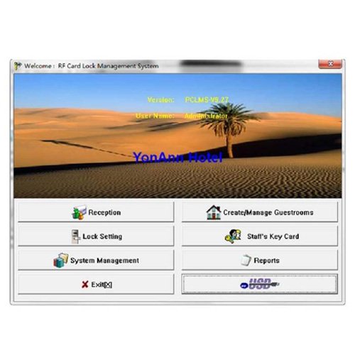 Prousb Hotel Card System Door Lock Software
