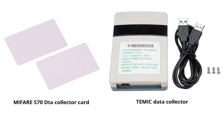 Temic and Mifare Hotel Lock Data Collector