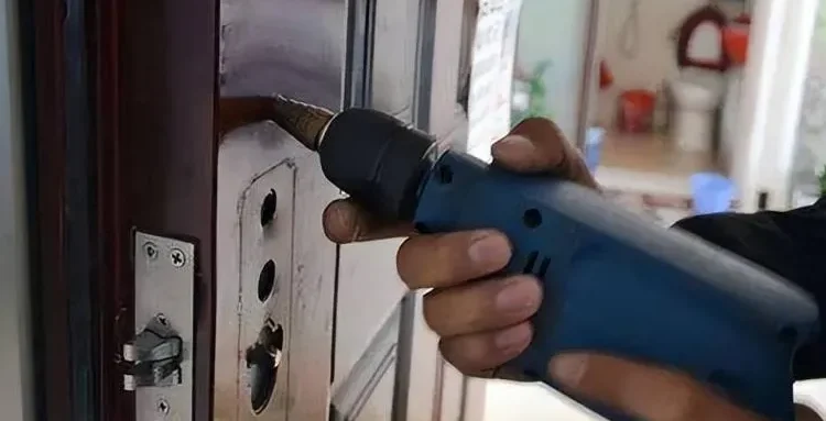 Install smart door lock