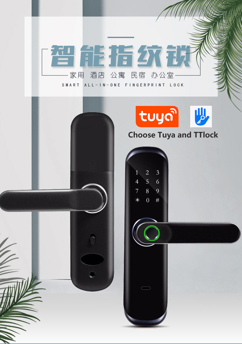 Tuya Smart Locks with Matter – Perfect for Multi-Device Smart Homes
