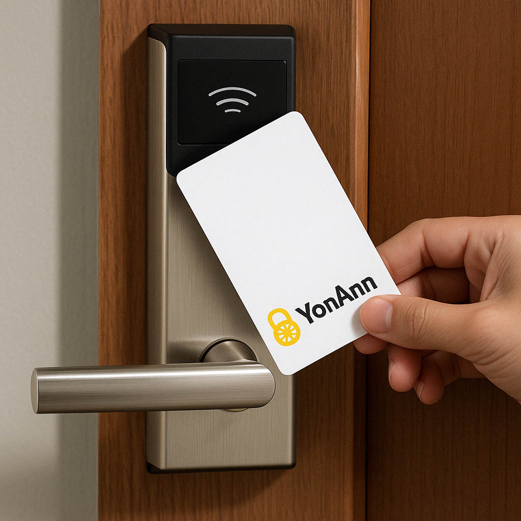 Hotel card key with YonAnn LOGO