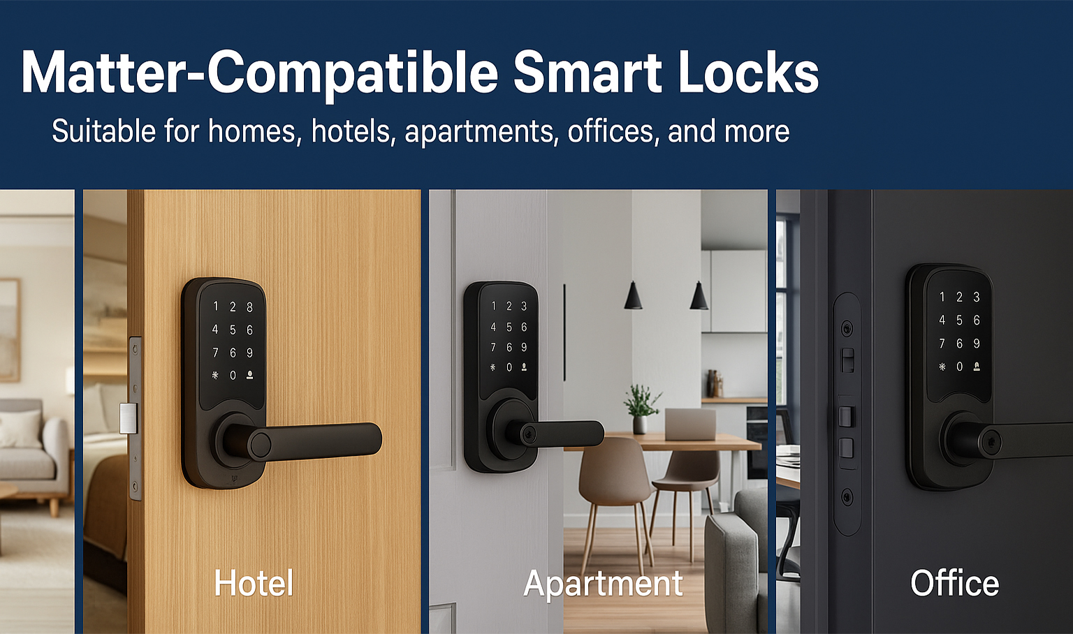 Matter smart lock usage