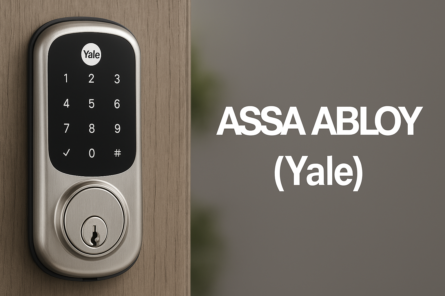 Top 20 Smart Lock Companies-YALE LOCK