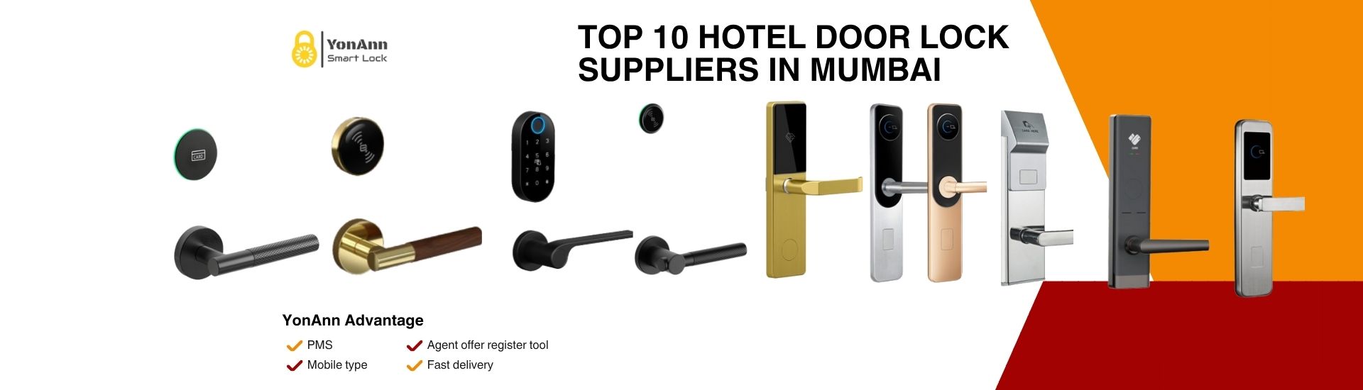 Top 10 hotel door lock suppliers in Mumbai