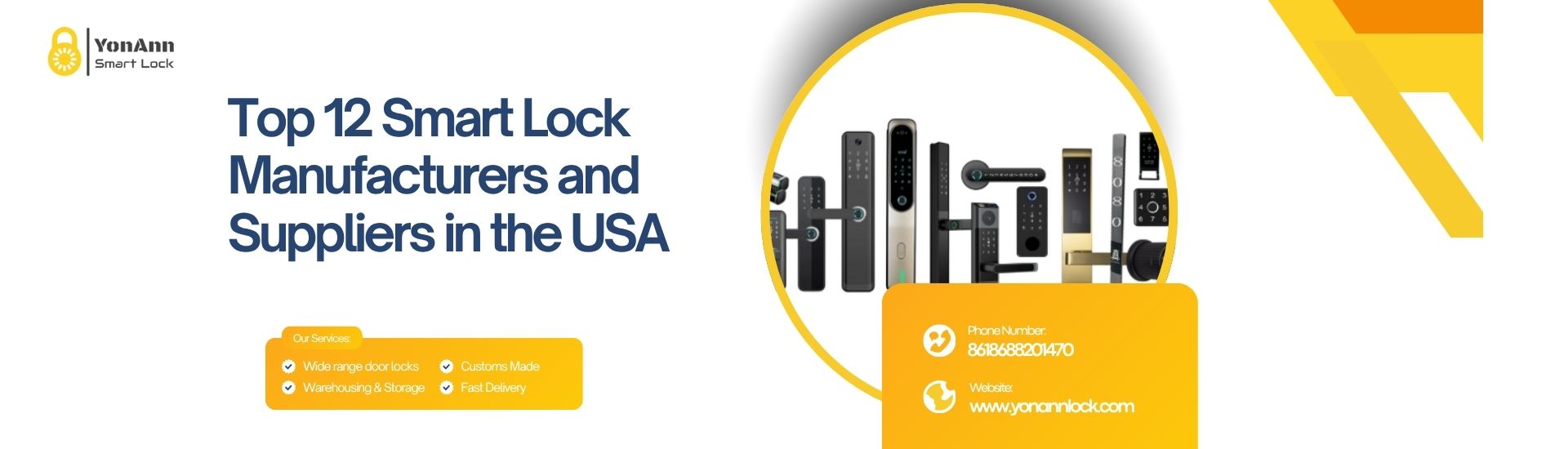 Top 12 Smart Lock Manufacturers and Suppliers in the USA
