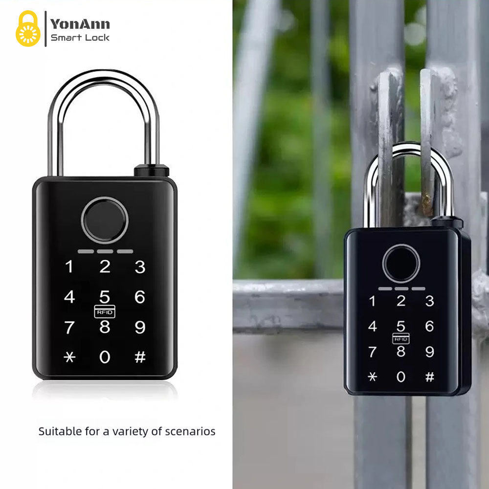 High-Security Tuya Smart Weatherproof Lock Tuya Waterproof Padlock