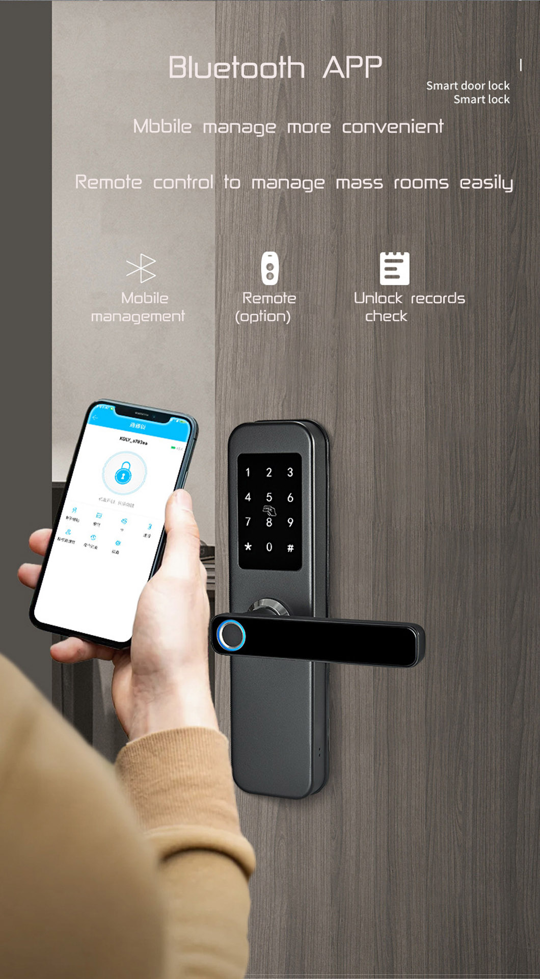 Bluetooth fingerprint lock