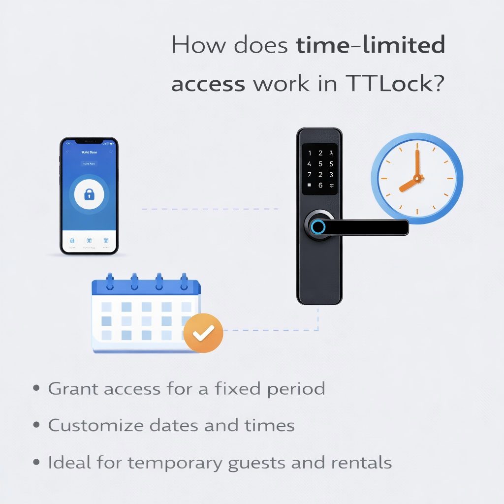 Acceso limitado por tiempo en TTLock