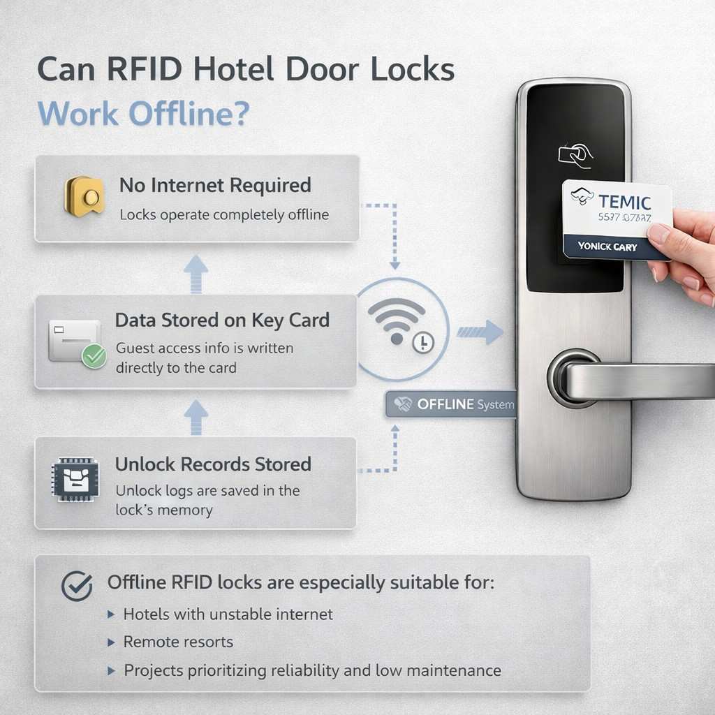 RFID hotel locks offline capabilities explained