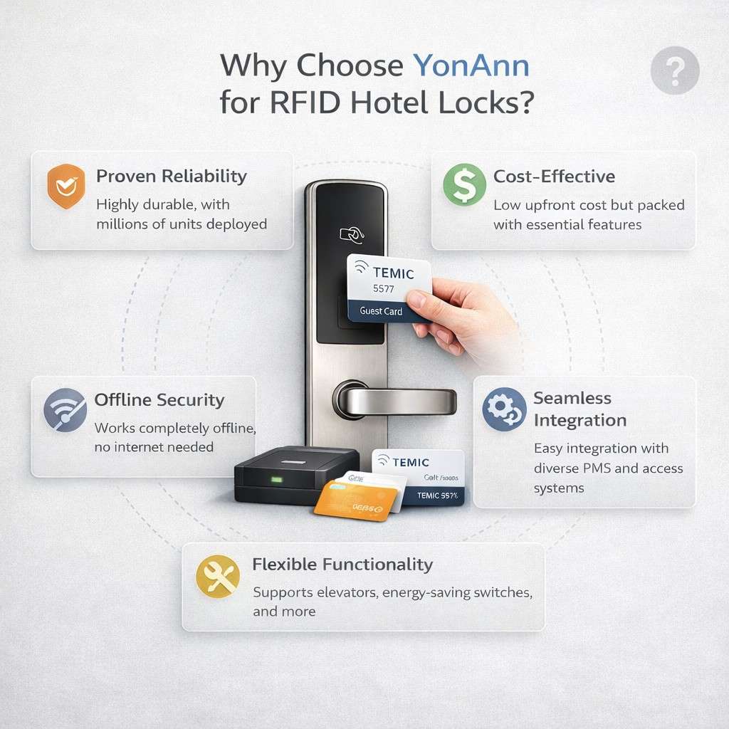 Why choose YonAnn for RFID locks