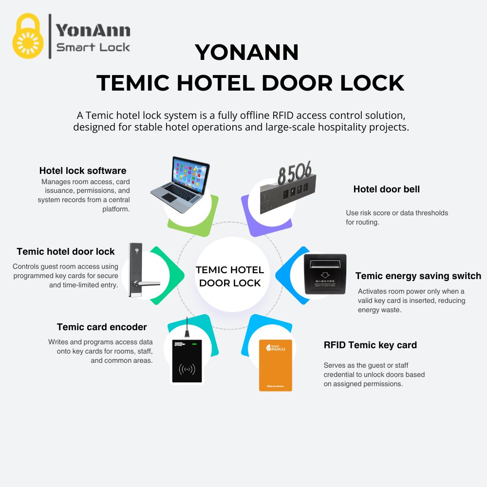 YonAnn temic hotel lock system