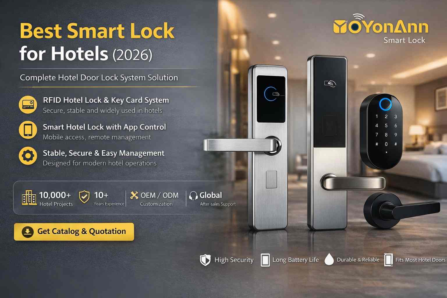YonAnn hotel smart lock solution