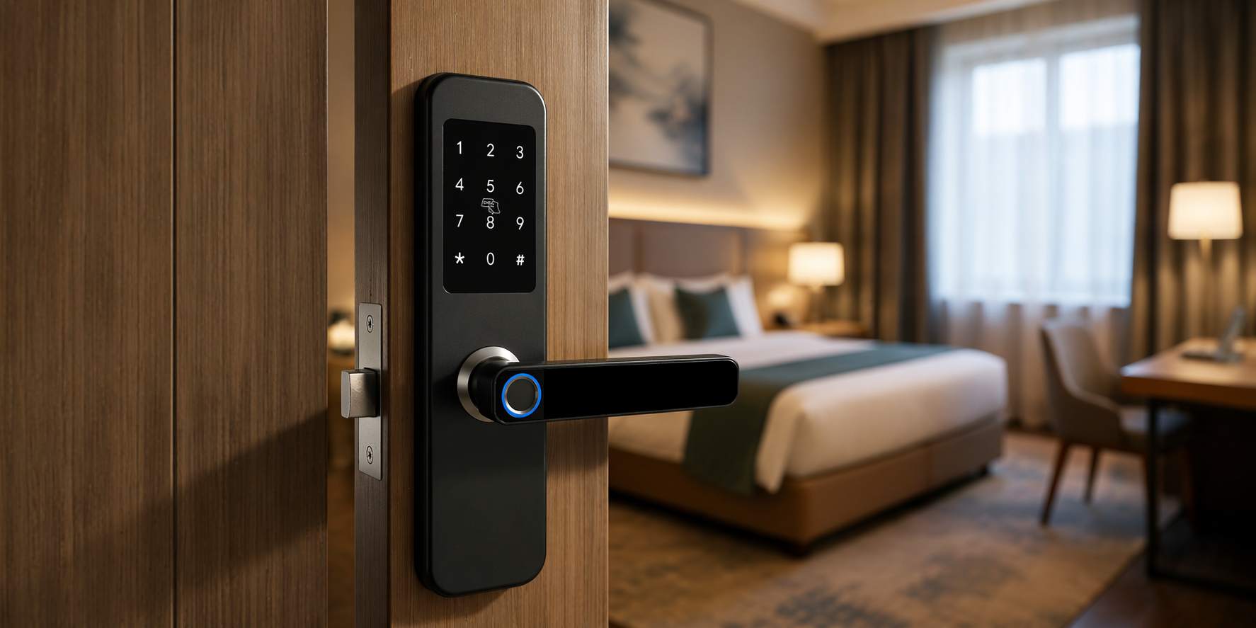 Smart lock for hotel, apartment 