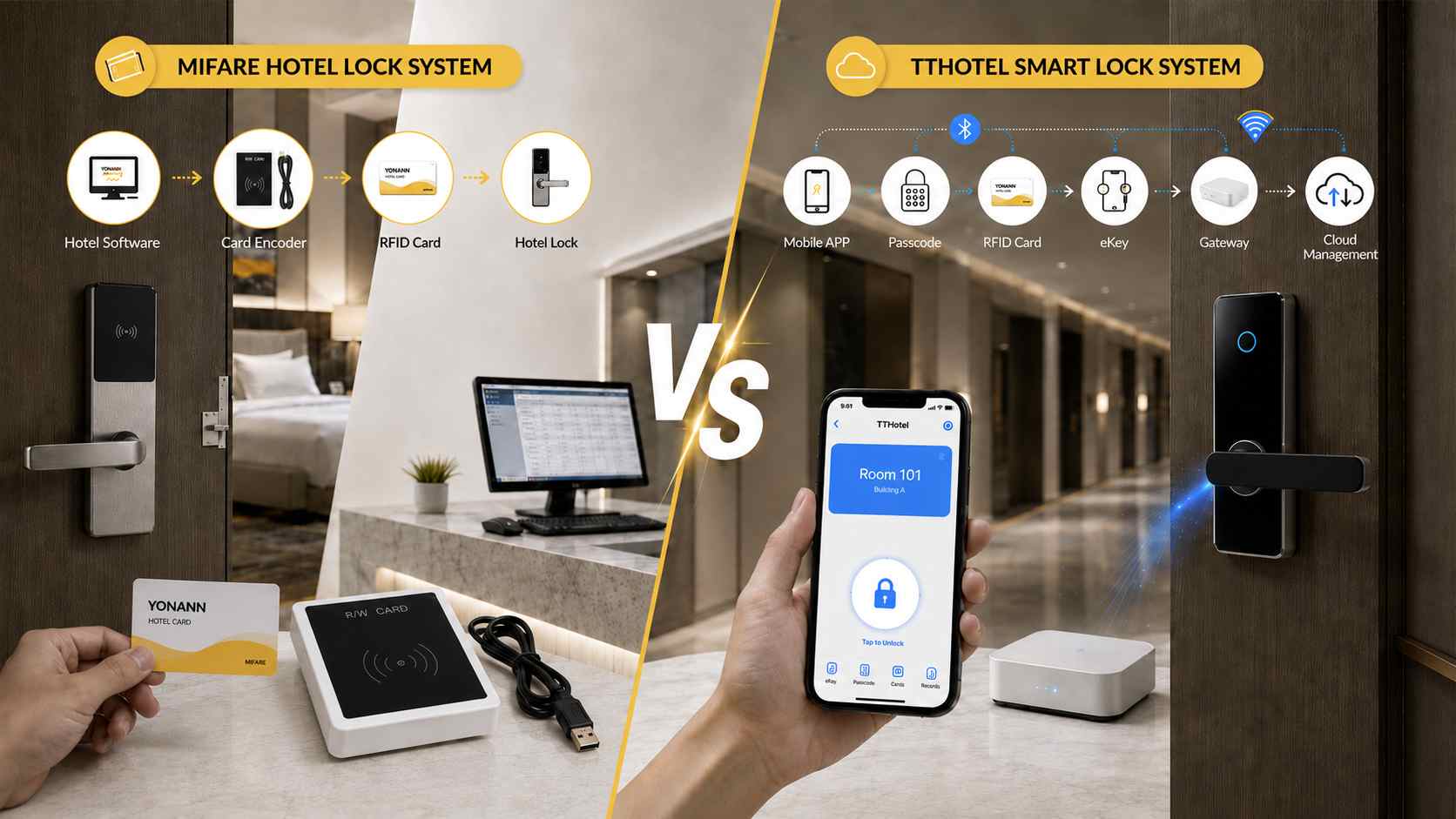 YonAnn mifare-hotel-lock-vs-tthotel-lock