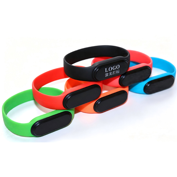 Silicon waterproof wristabnd key