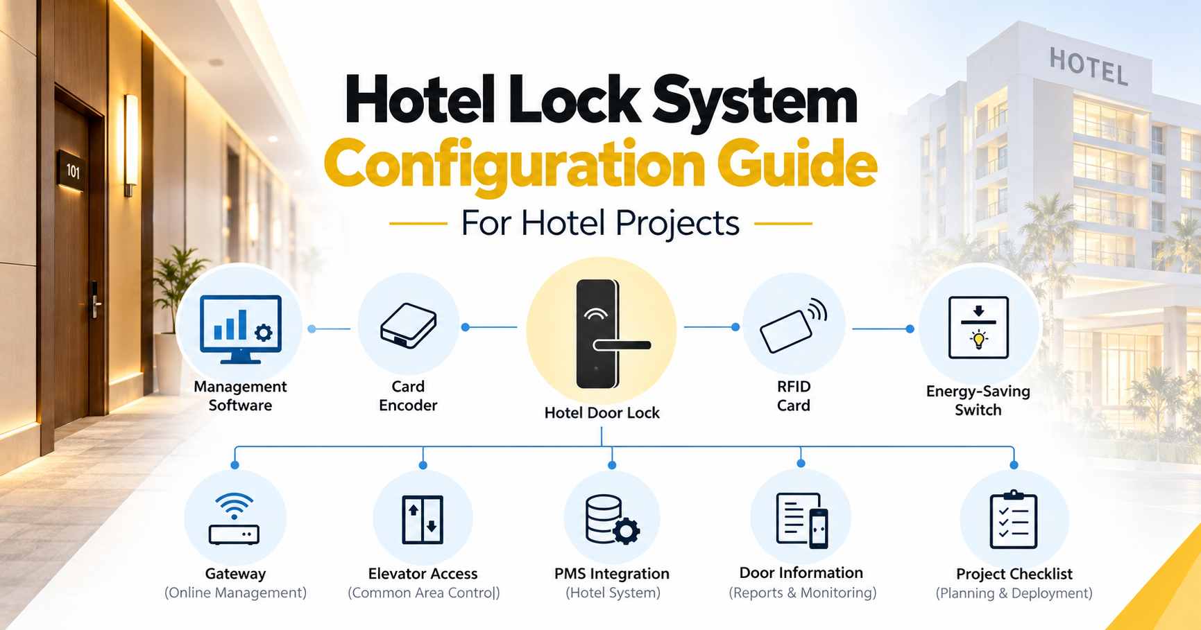 Hotel lock system configuration guide for hotel projects